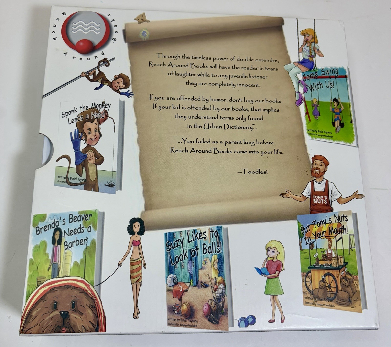 Reach Around Books–Season One Box Set Open Box