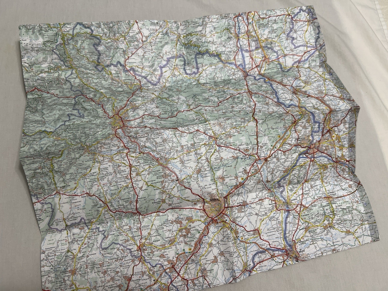 South France Languedoc-Roussillon by Michelin (2017, Sheet Map, Folded)