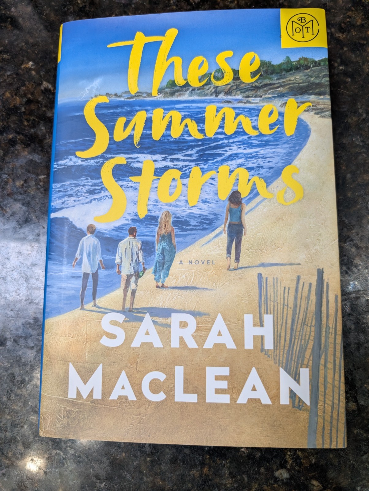 THESE SUMMER STORMS : A Novel by Sarah MacLean Hardcover BOTM July 2025 Like New