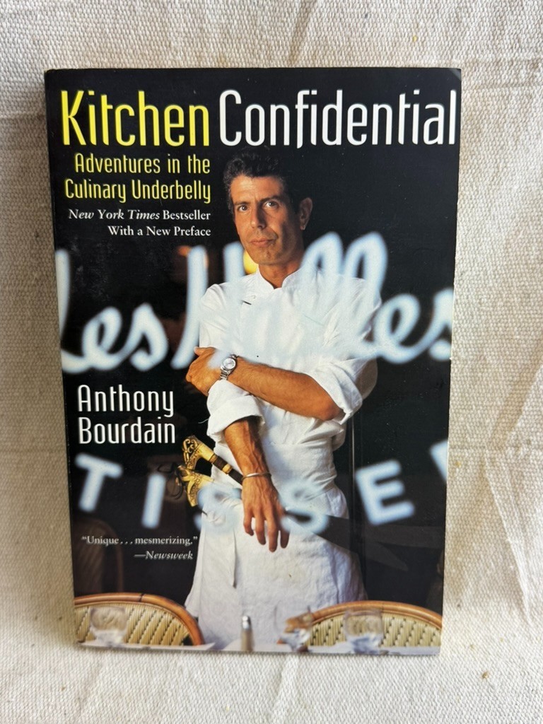 Anthony Bourdain Paperback Lot ~ Kitchen Confidential / A Cook’s Tour