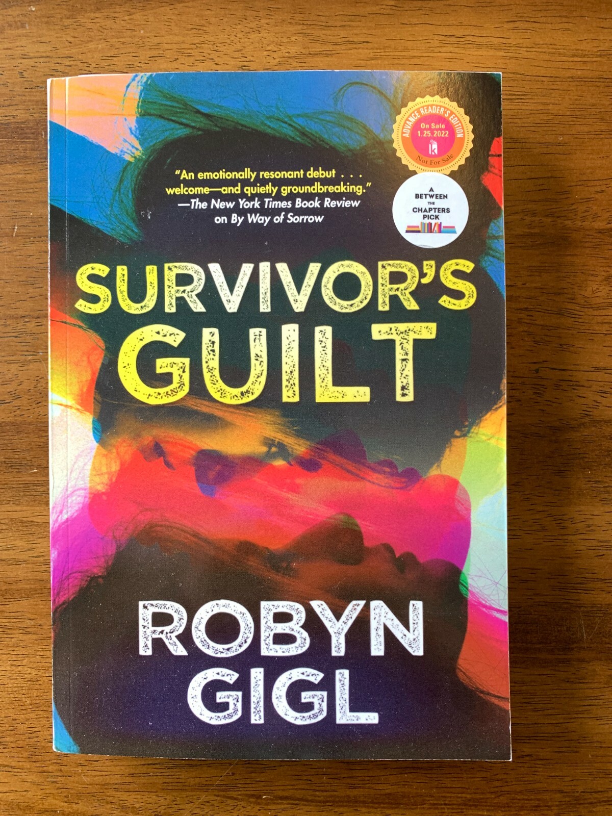 Robyn Gigl Survivor’s Guilt NEW 1st Ed/1st Prt ARC/Proof Paperback 01/25/2022