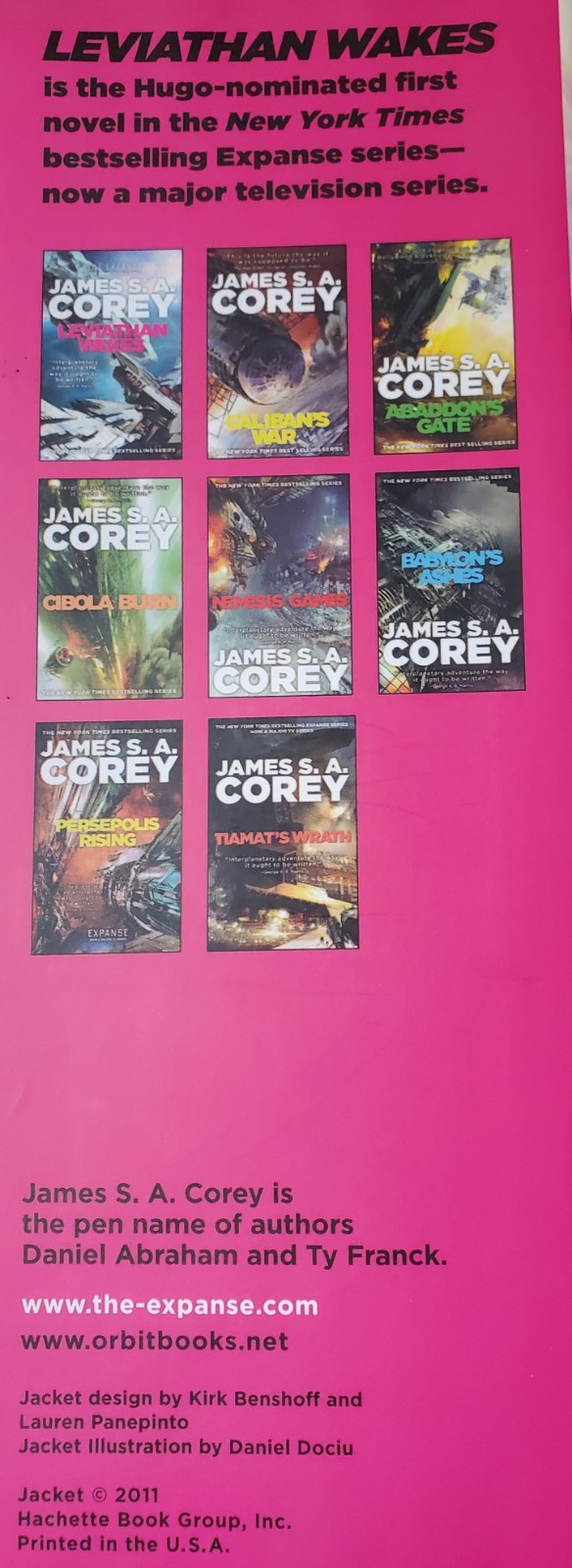 JamesS.A. Corey The Expanse Box Set Leviathan Wakes/Caliban’s War/Abaddon’s Gate