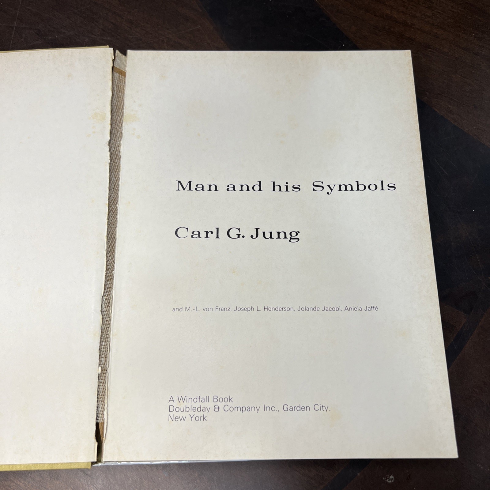 Man and His Symbols – Carl G Jung 1964 HCDJ Good Printed in Yugoslavia (5-6)