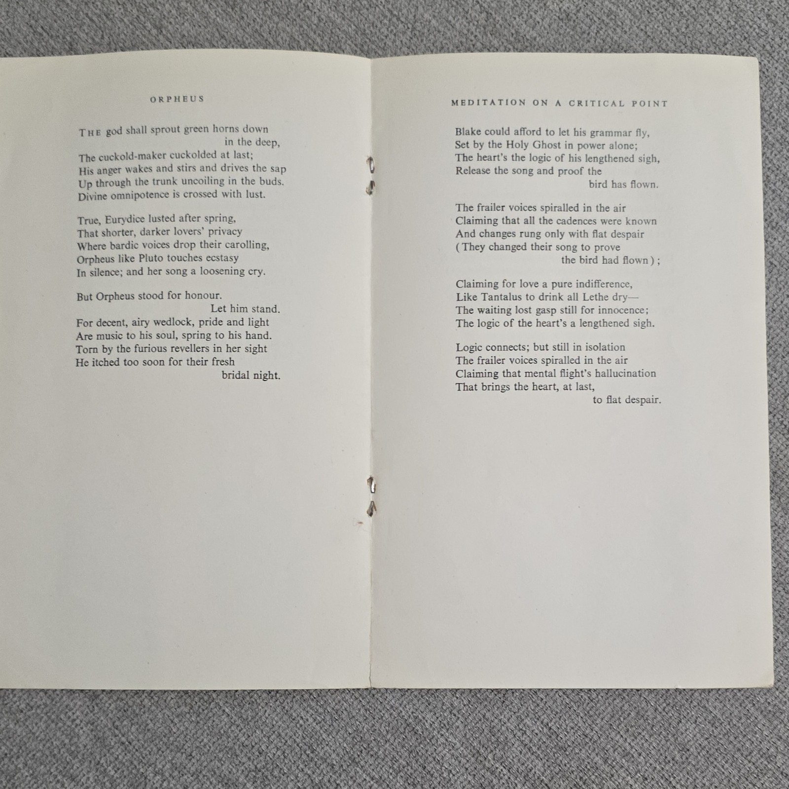 A. Alvarez The Fantasy Poets No. 15 Paperback 1952 Fantasy Press Staple Bound
