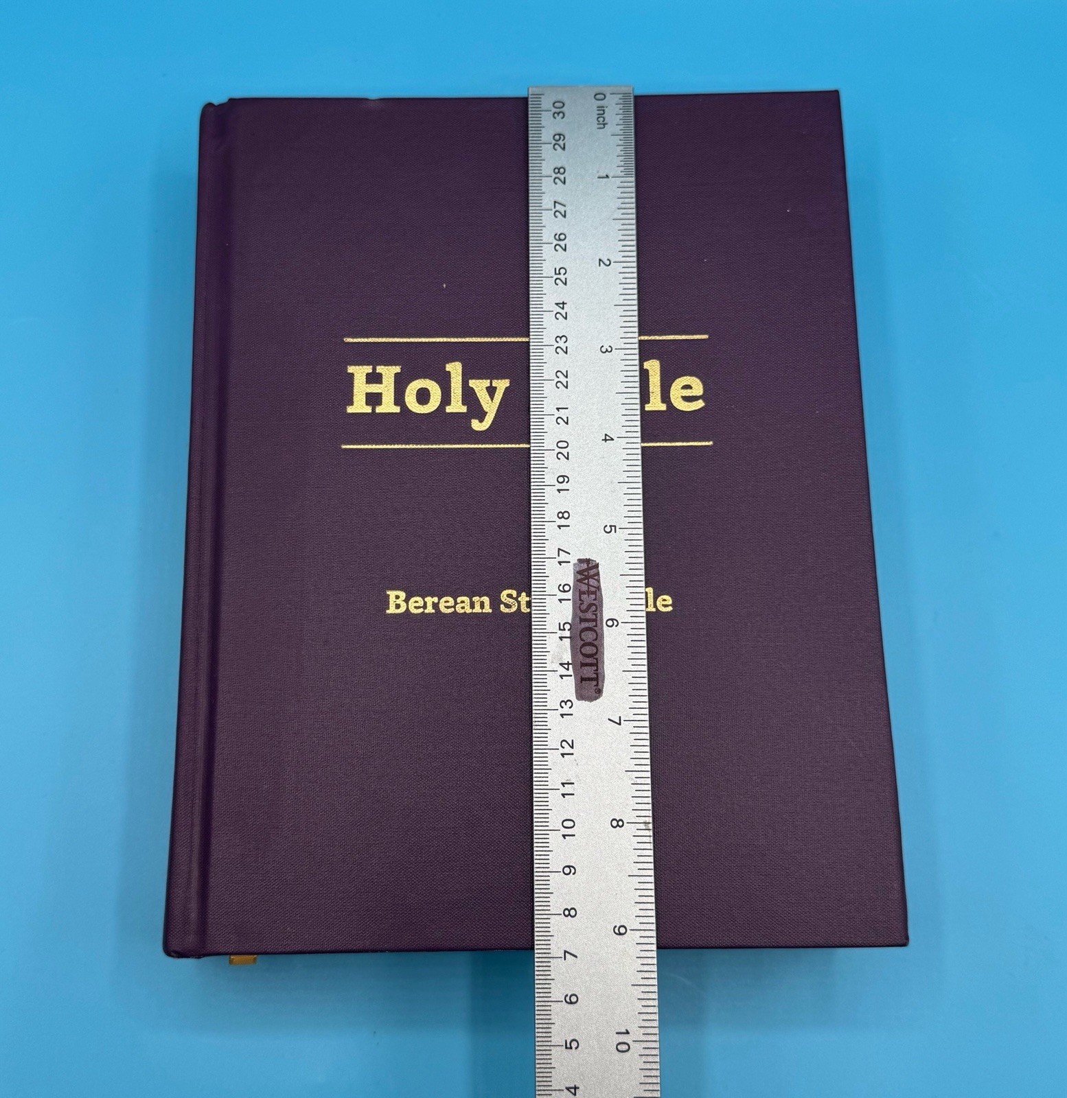 Berean Study Bible BSB — original 1st edition HC — 10.5 font, printed in USA