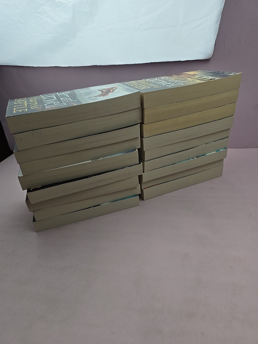 Lot of 18 Bernard Cornwell Sharpe’s Novels Paperback