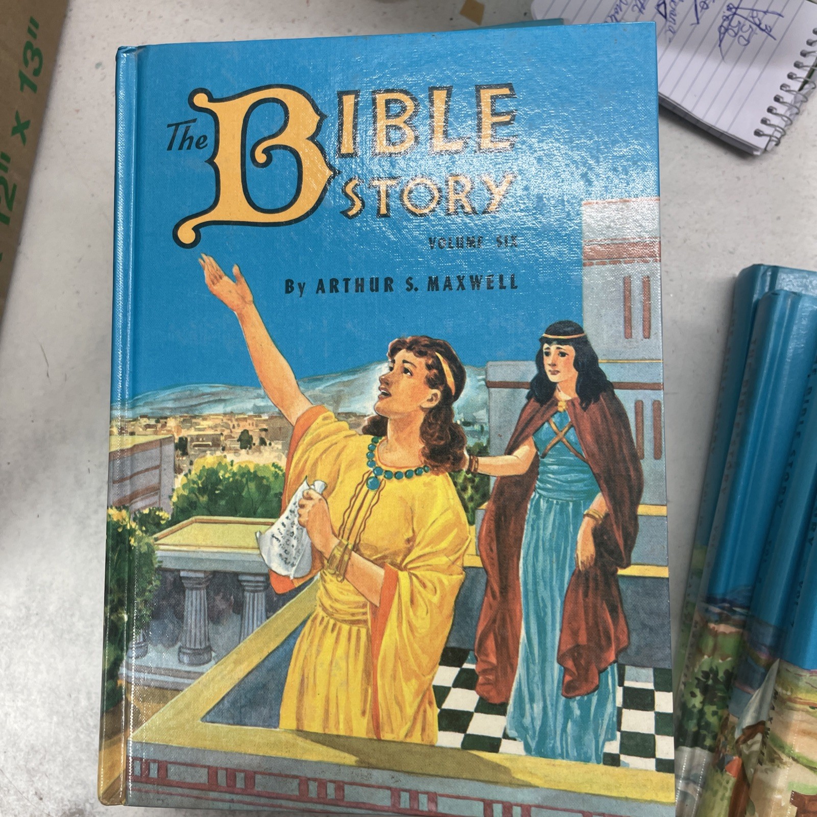 The Bible Story Arthur S Maxwell Volumes 1-10 Complete Set 1st Editions 1953-57