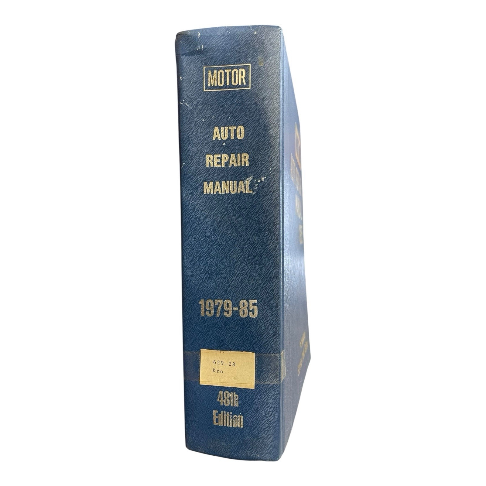 Motor Auto Repair Manual 1985 48th Edition Professional Service Trade Edition