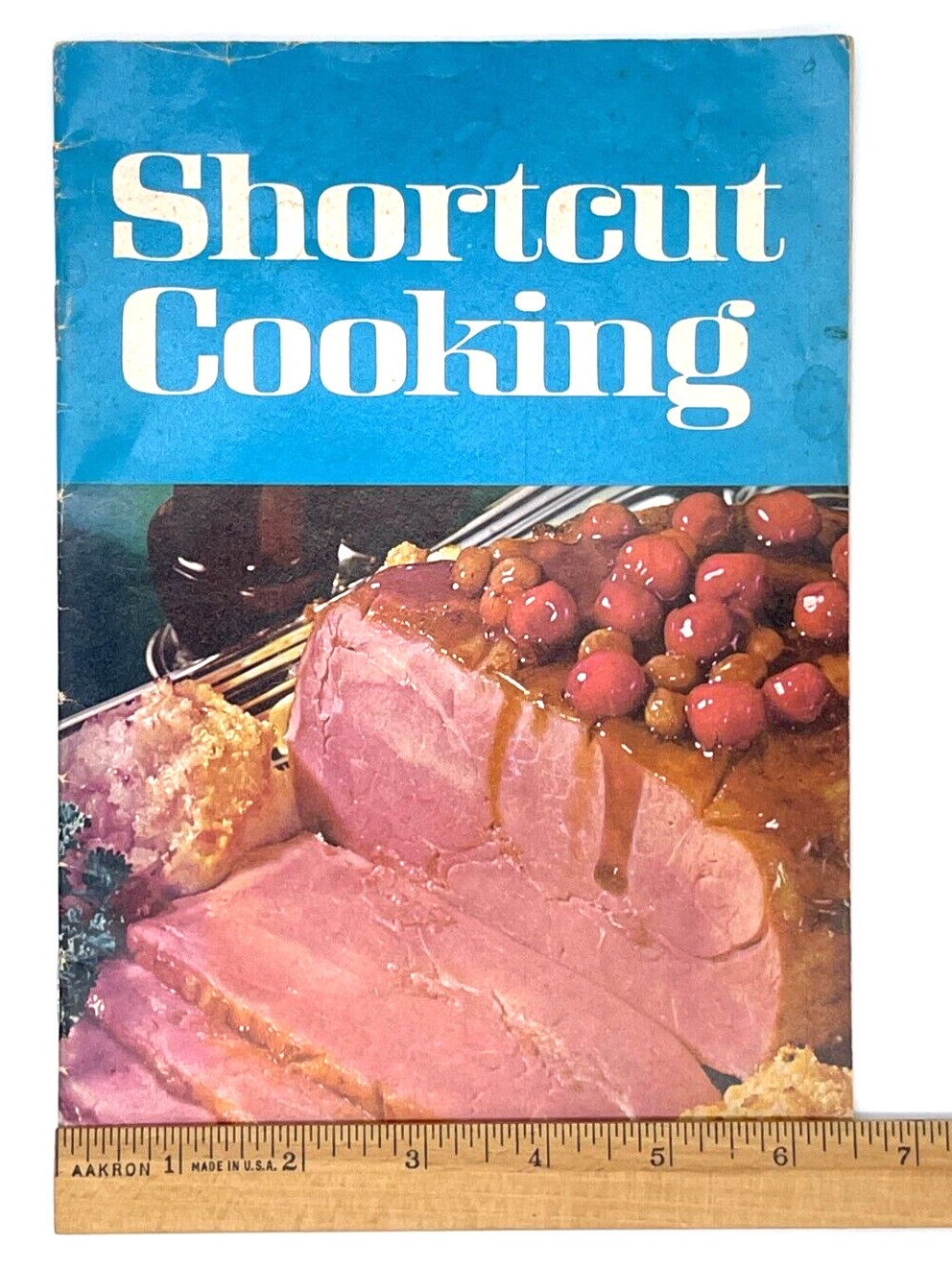 Shortcut Cooking Cookbook Vintage 1969 47 pages 1st Printing See Video