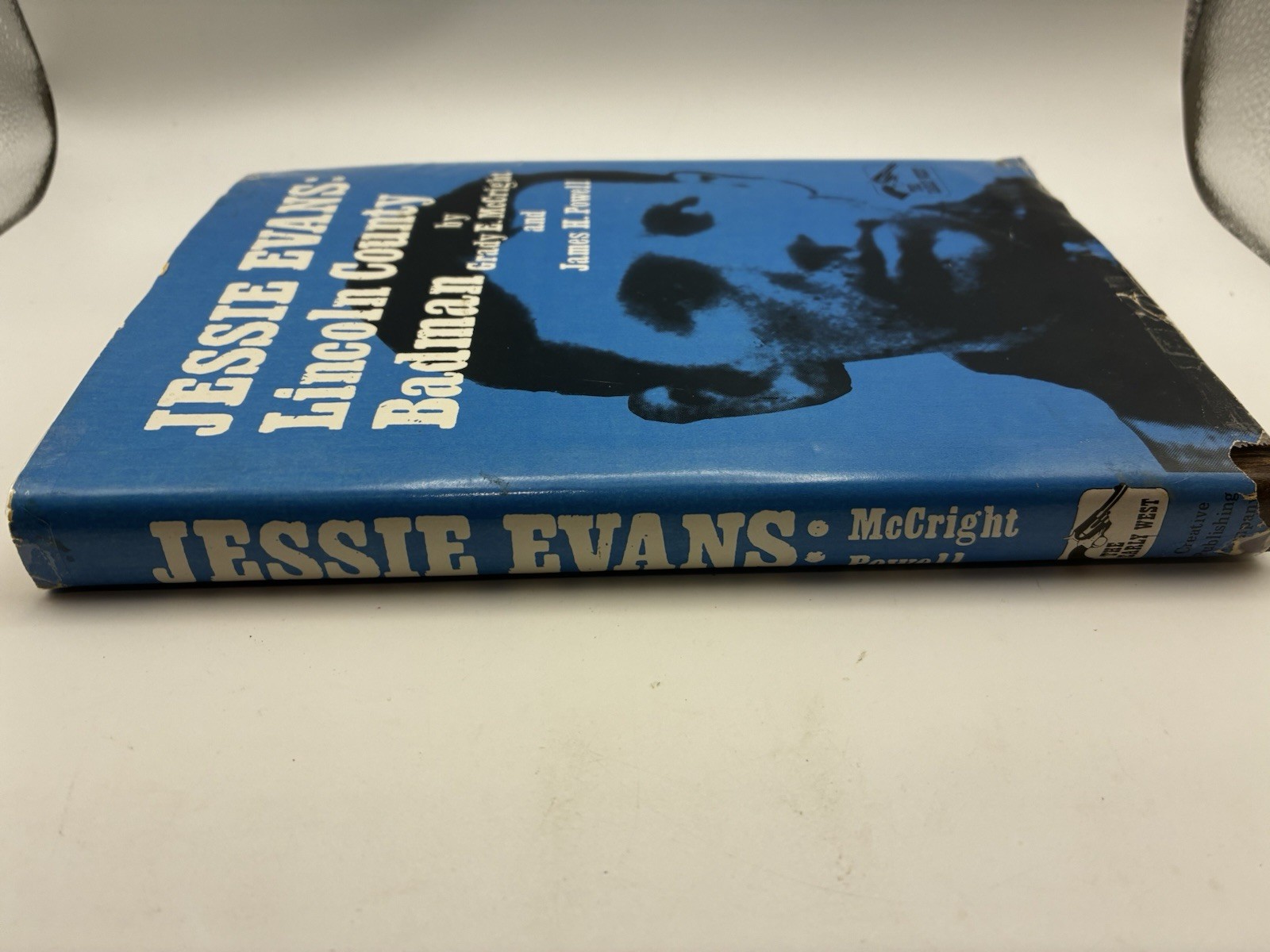 SIGNED 1st Print – Jessie Evans : Lincoln County Badman -James Powell G McCright