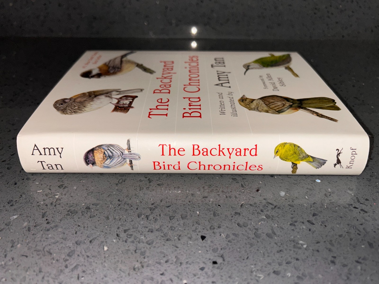 The Backyard Bird Chronicles, Amy Tan, Flexibound, 2024, first edition NEW