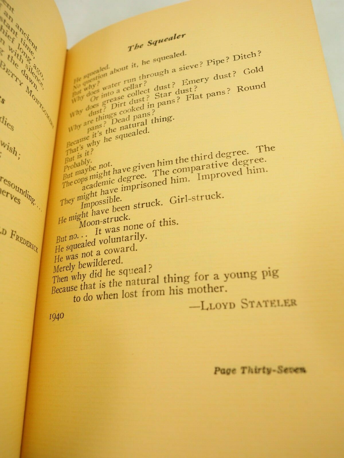 Shower of Gold A Book of Student Prose and Verse Phoenix Union High 1941