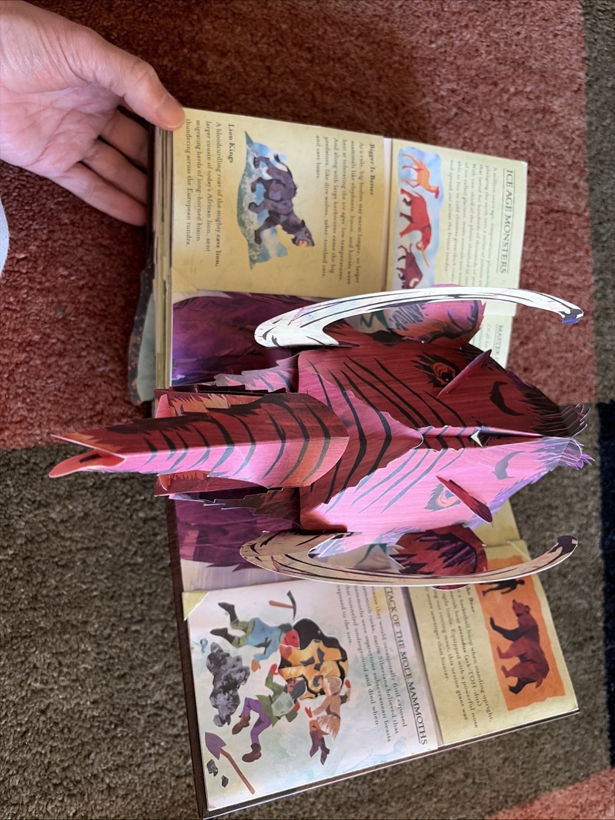 Encyclopedia Prehistorica Mega-Beasts Pop-Up – Hardcover – VG
