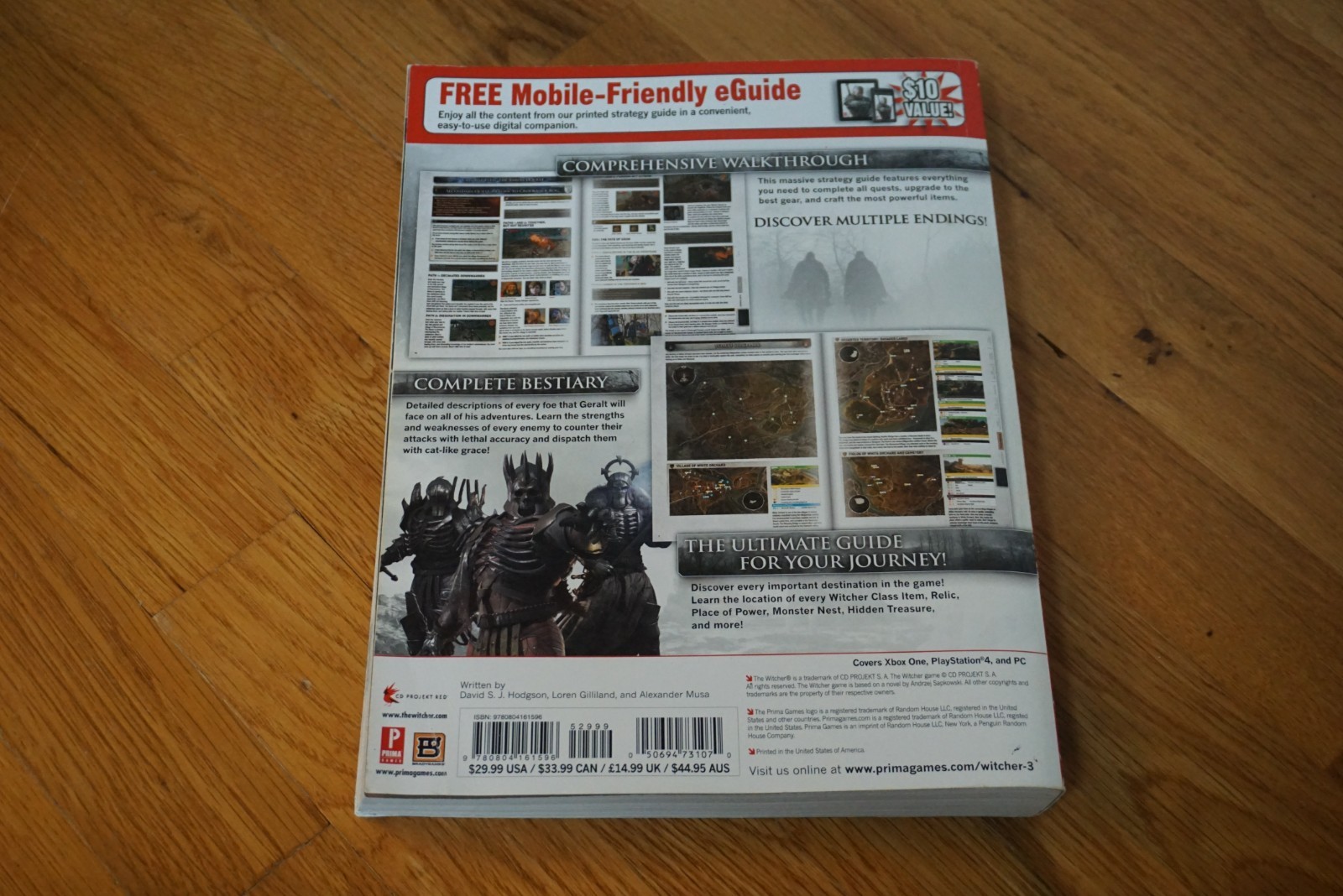 The Witcher 3: Wild Hunt Prima Official Game Guide Paperback