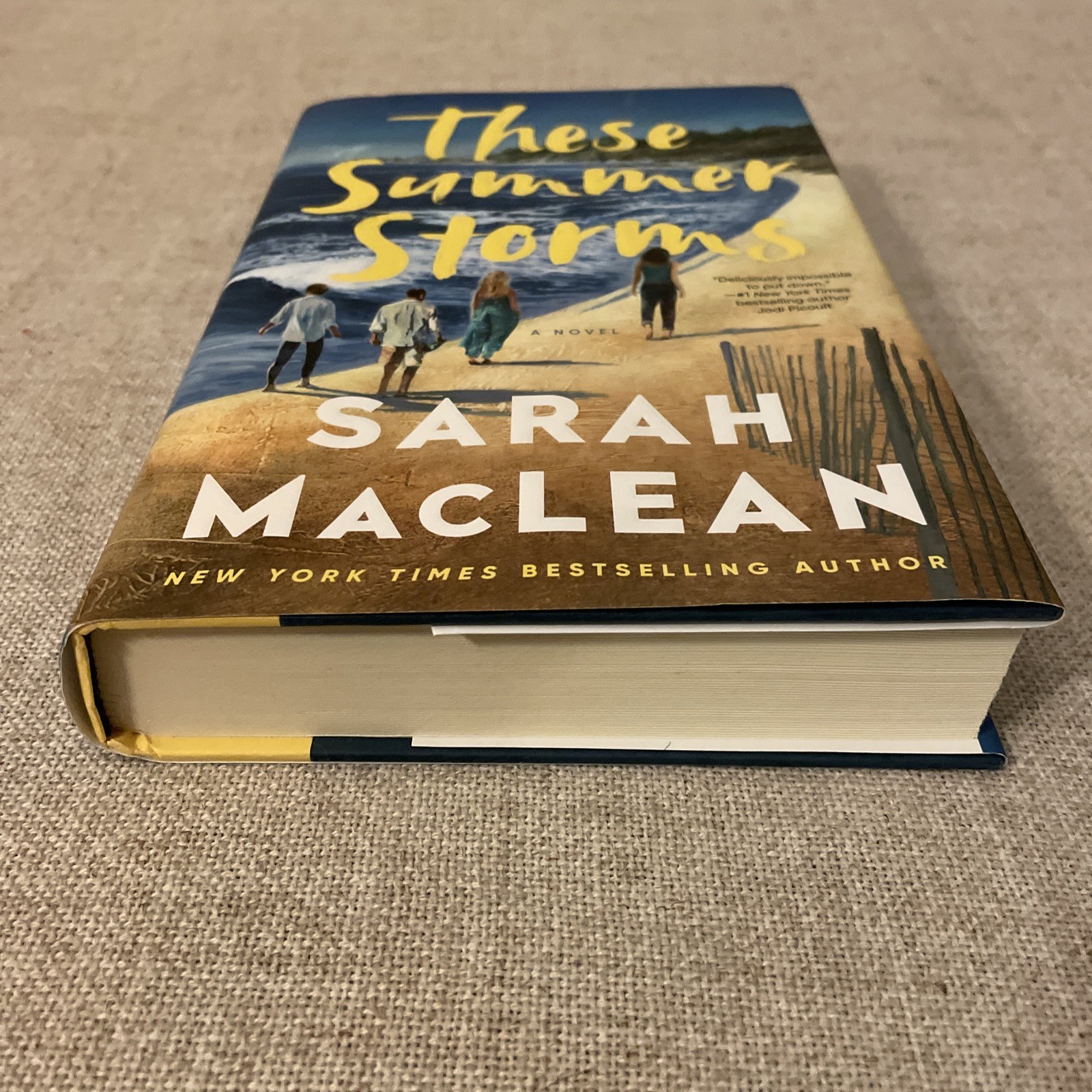 These Summer Storms by Sarah MacLean 2025 Hardcover First Edition 1st Printing