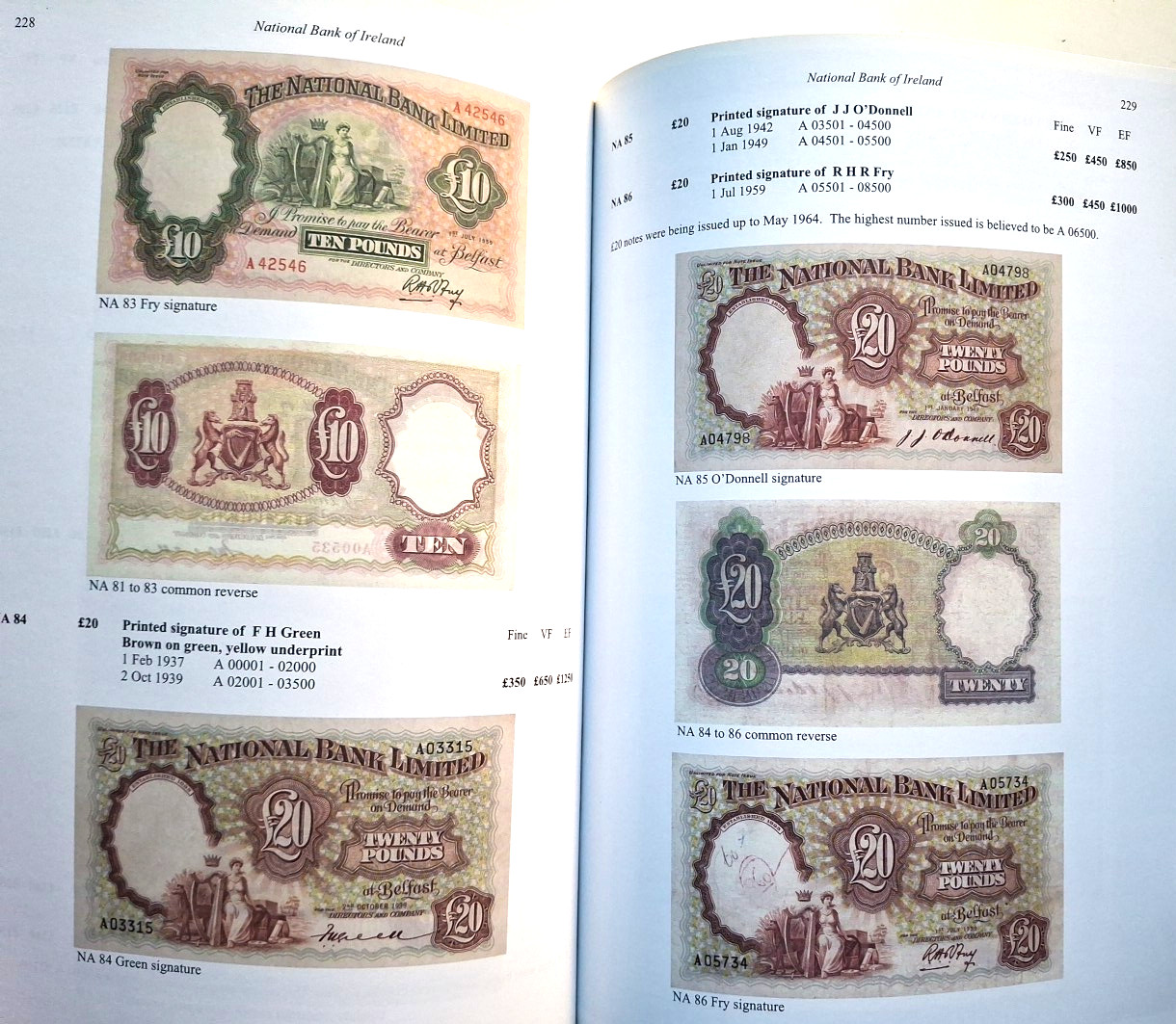 Paper Money of Ireland by Blake and Callaway, 1st ed. 2009 Softcover 496 pages