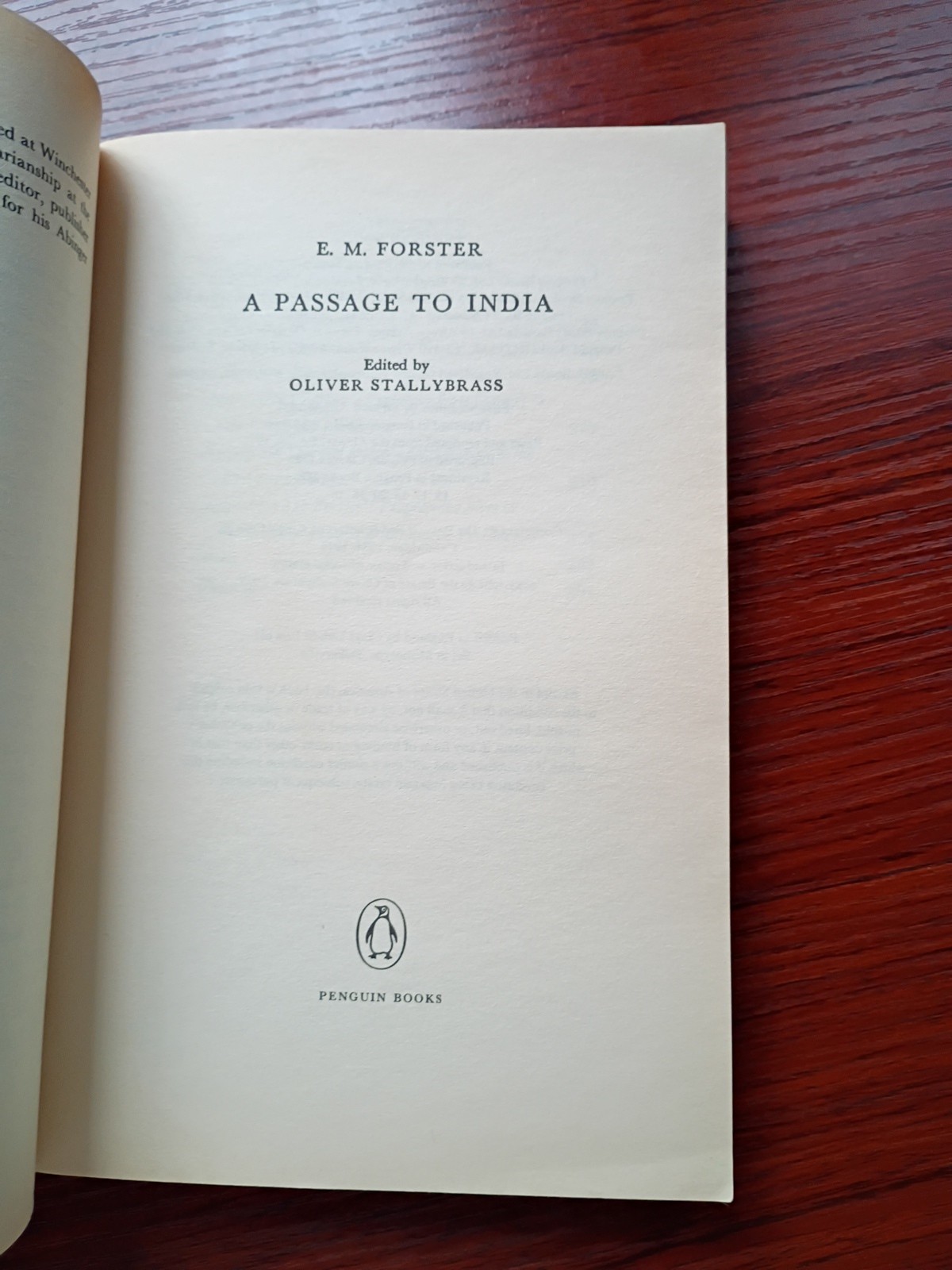 A Passage to India Paperback Edward Morgan Forster