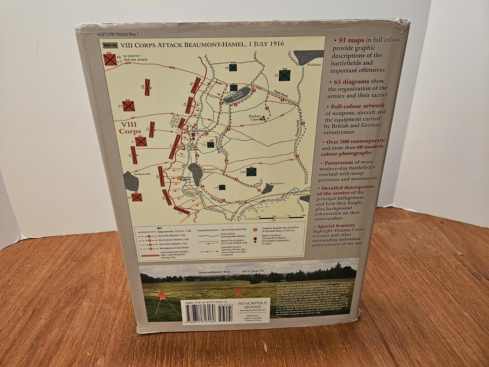 The Western Front Companion WW1 Military 1914-1918 Mark Adkin Hardcover Book