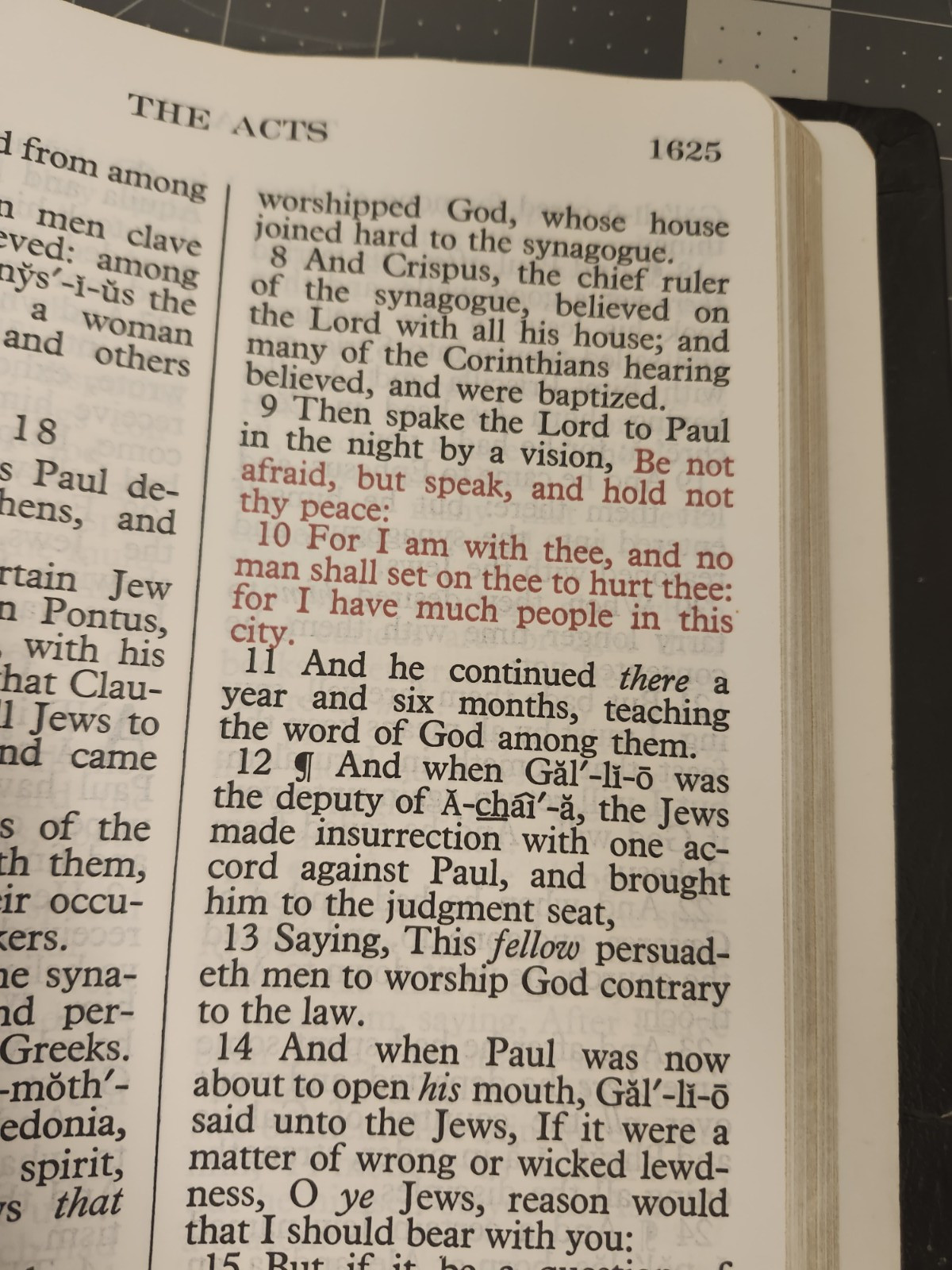 HOLY BIBLE Giant Print with Study Helps KJV Red Letter ~ Dugan 710 Black 1984 SC