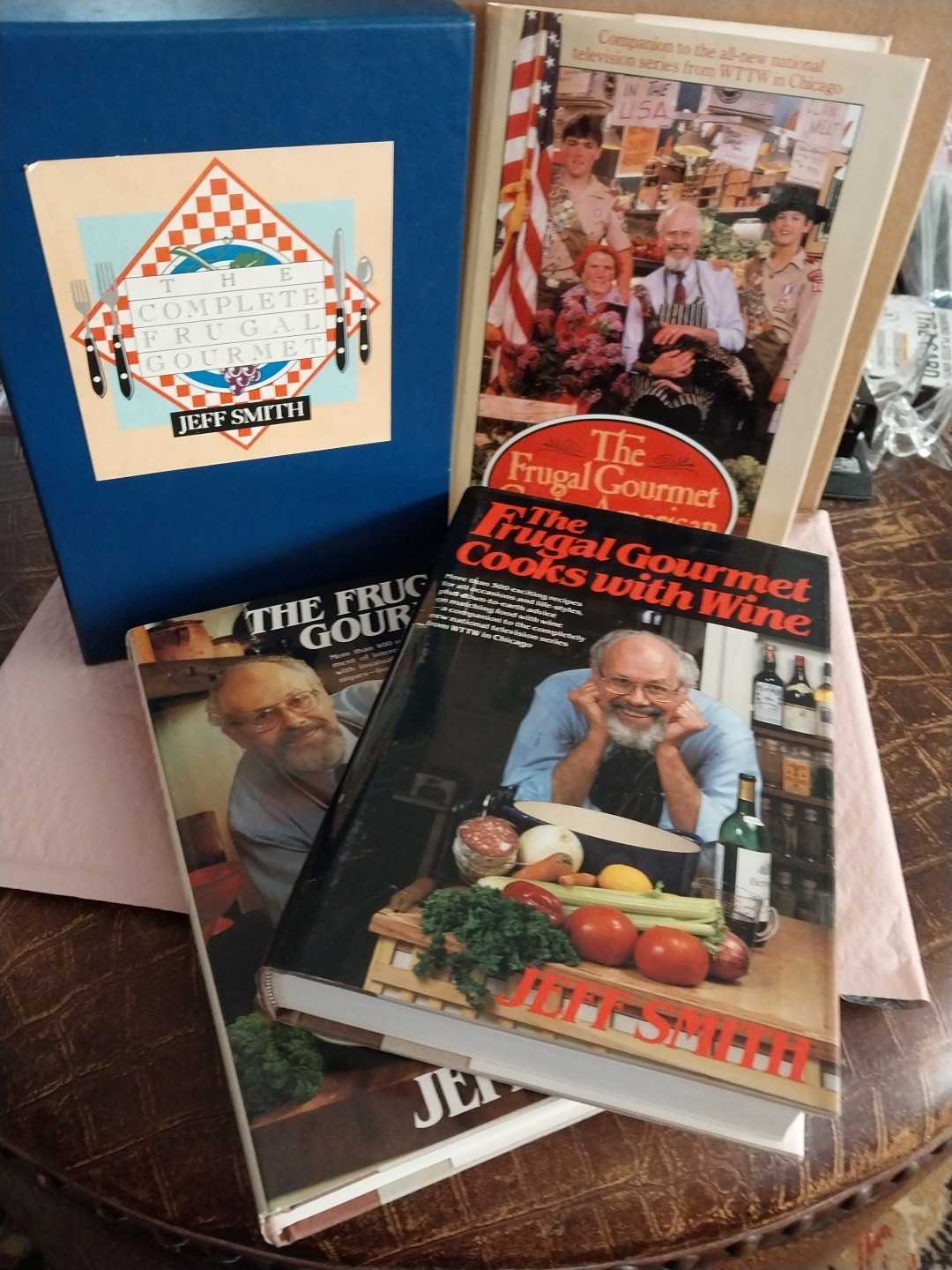 Jeff Smith The Complete Frugal Gourmet Cookbook Set 1986 Hardcover With Case