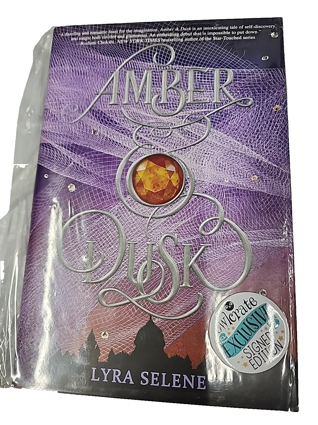 Owlcrate Exclusive ~Signed & Sealed ~Amber & Dusk ~By Lyra Selene ~HC ~DJ