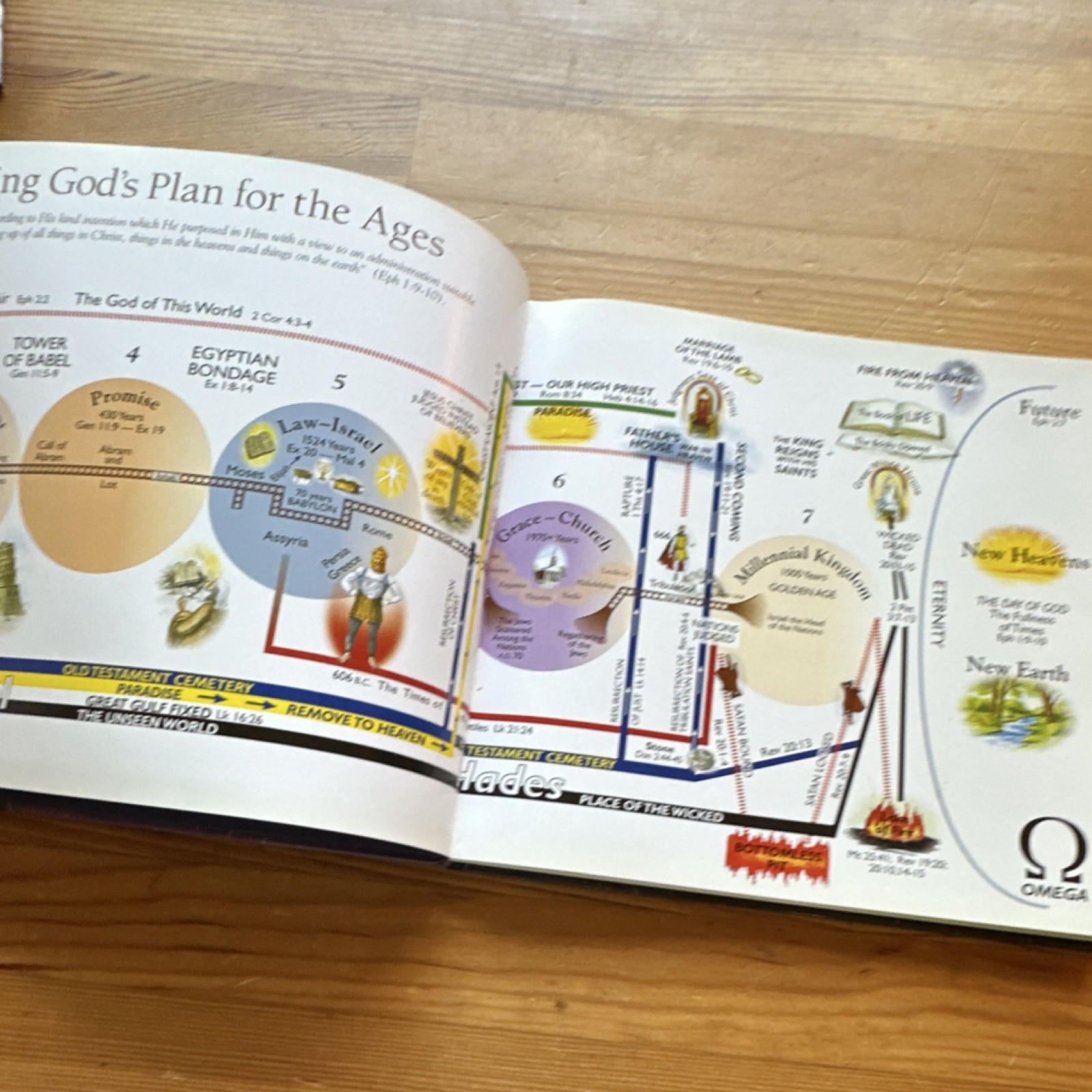 Charting the End Times by Tim LaHaye & Thomas Ice Hardcover Religion Guide