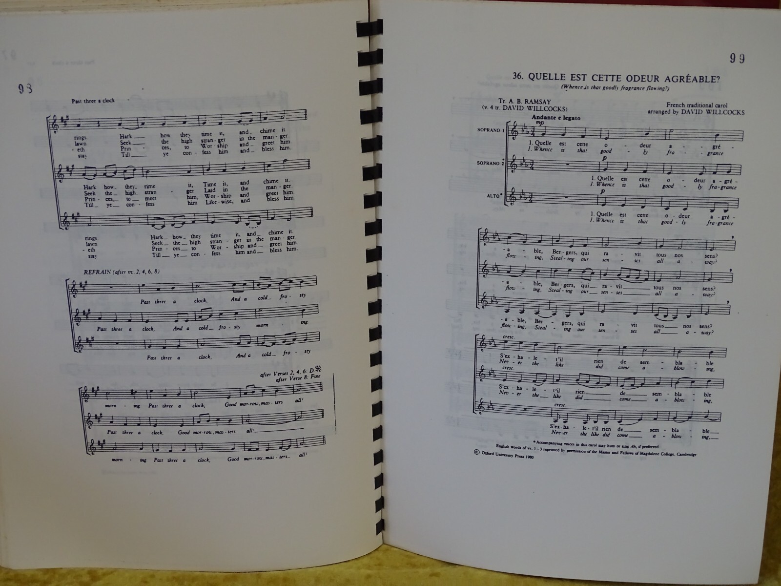 AUSTRALIAN GIRLS CHOIR 493 page 106 songs SHEET MUSIC BOOK Pop Classic Carols ++