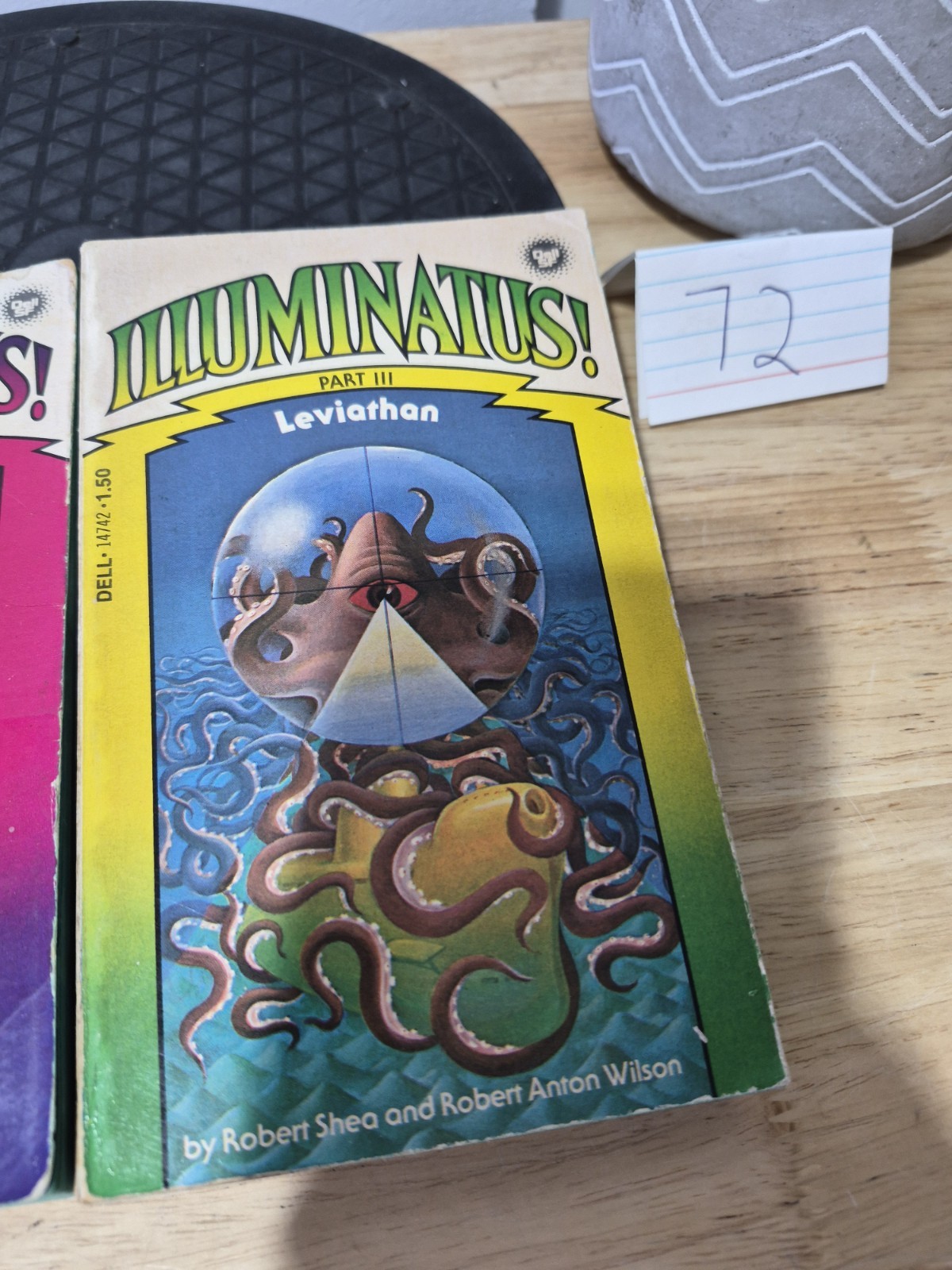 Illuminatus! # 2 & 3 by Robert Shea & Robert Anton Wilson 1975 Paperback