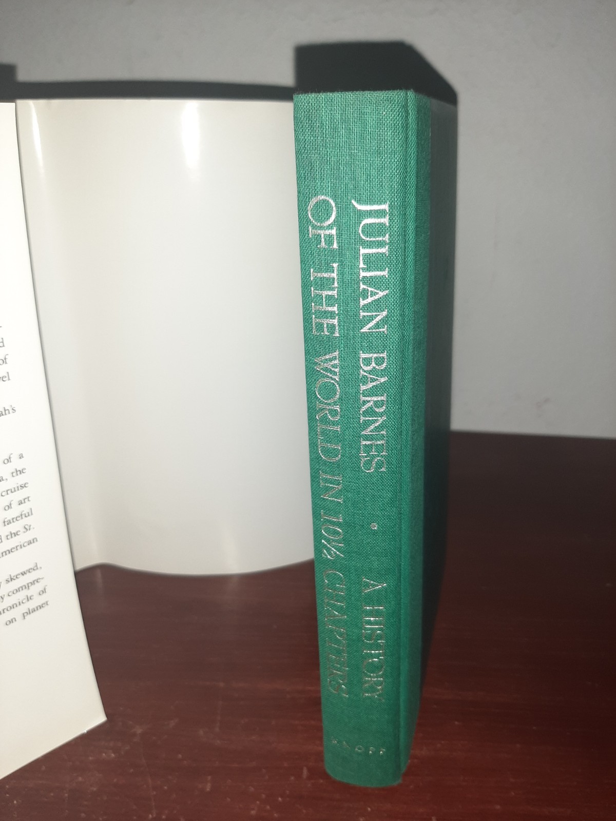 A History of the World in 10 1/2 Chapters Julian Barnes 1st Printing Hardcover