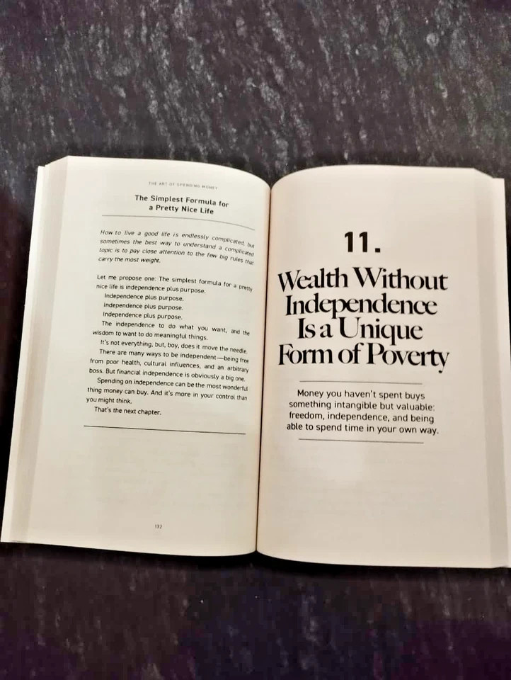 The Art of Spending Money By Morgan Housel FREE SHIP USA ITEM