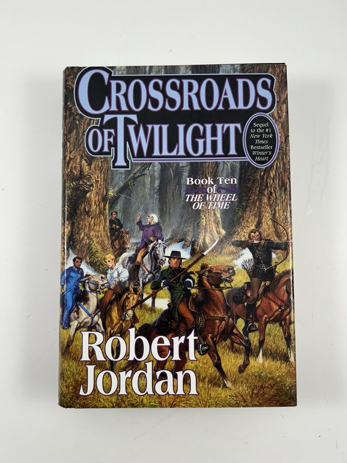 Lot of 7 HC Wheel of Time Books by Robert Jordan Volumes 4-10