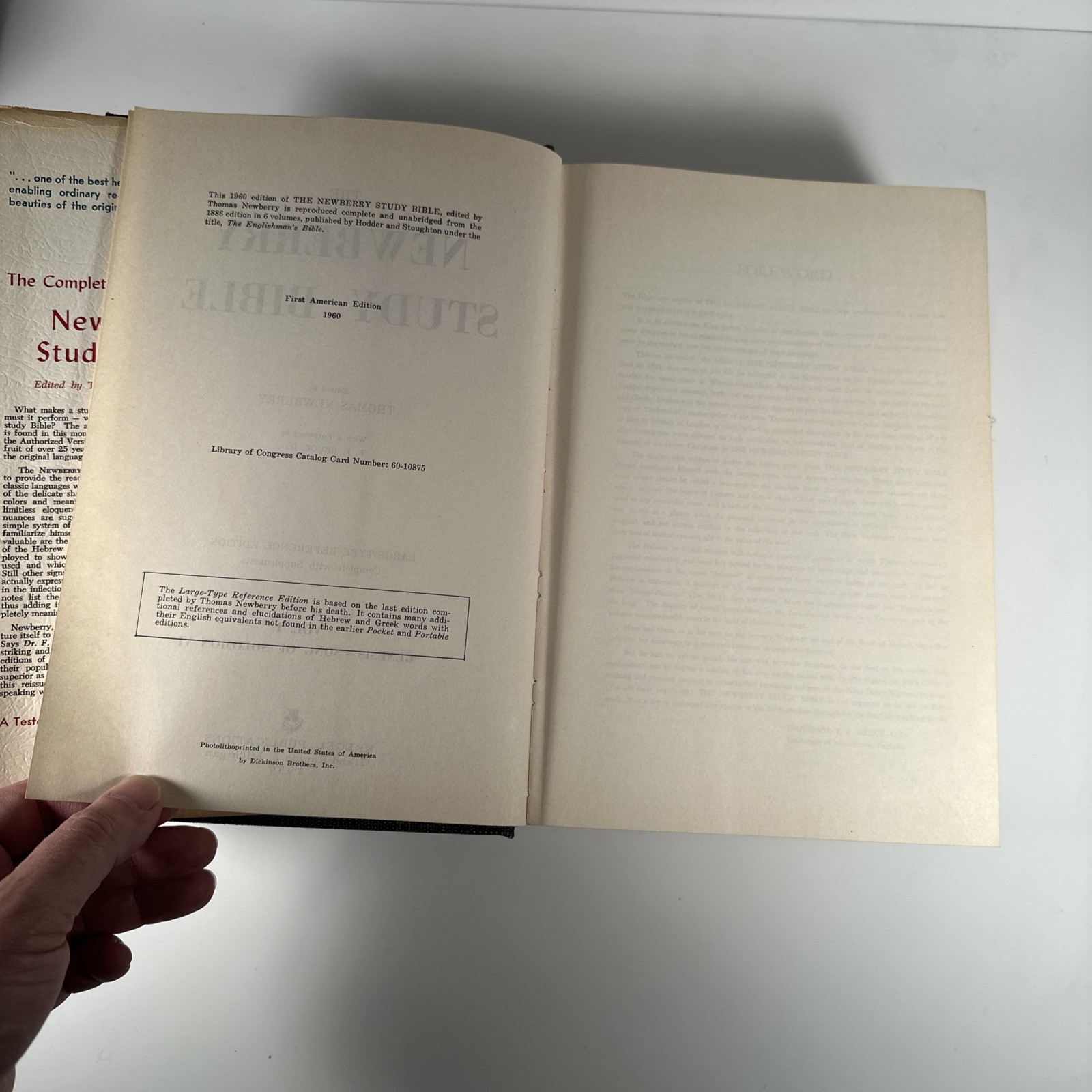 The Newberry Study Bible Large Type Reference Edition Vol 1 Genesis-Song Solomon