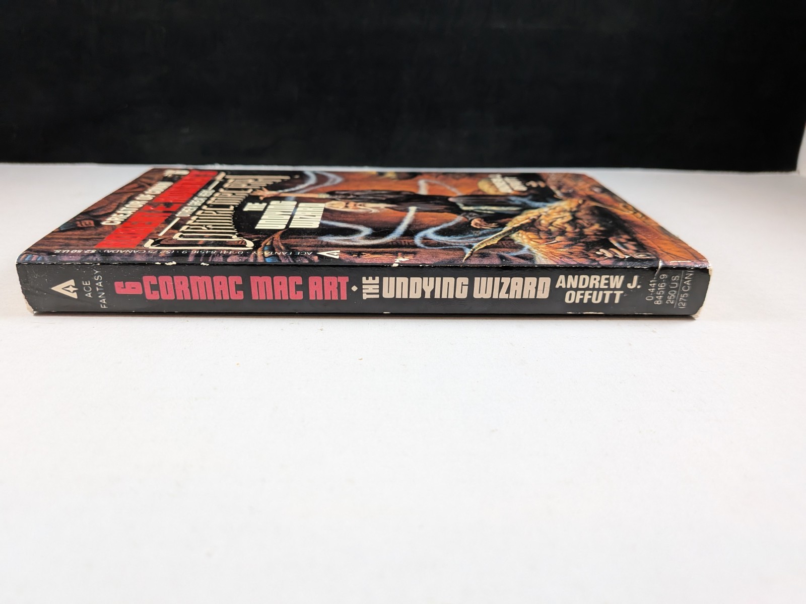 Robert E Howard’s Great Hero Cormac Macart Undying Wizard Andrew #6 1984 Book