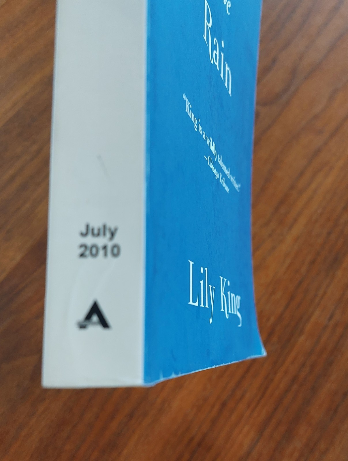 Lily King Father of the Rain 2010 UNCORRECTED PROOF Advance Reading Copy ARC