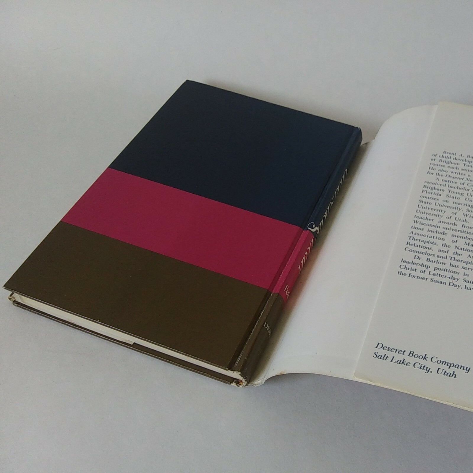 1979 „Understanding Death“ By Brent. A. Barlow Hardcover, Dust Jacket, Good Cond
