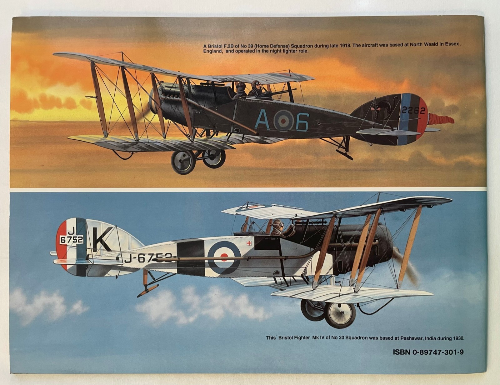 Bristol Fighter In Action Squadron Signal Publications
