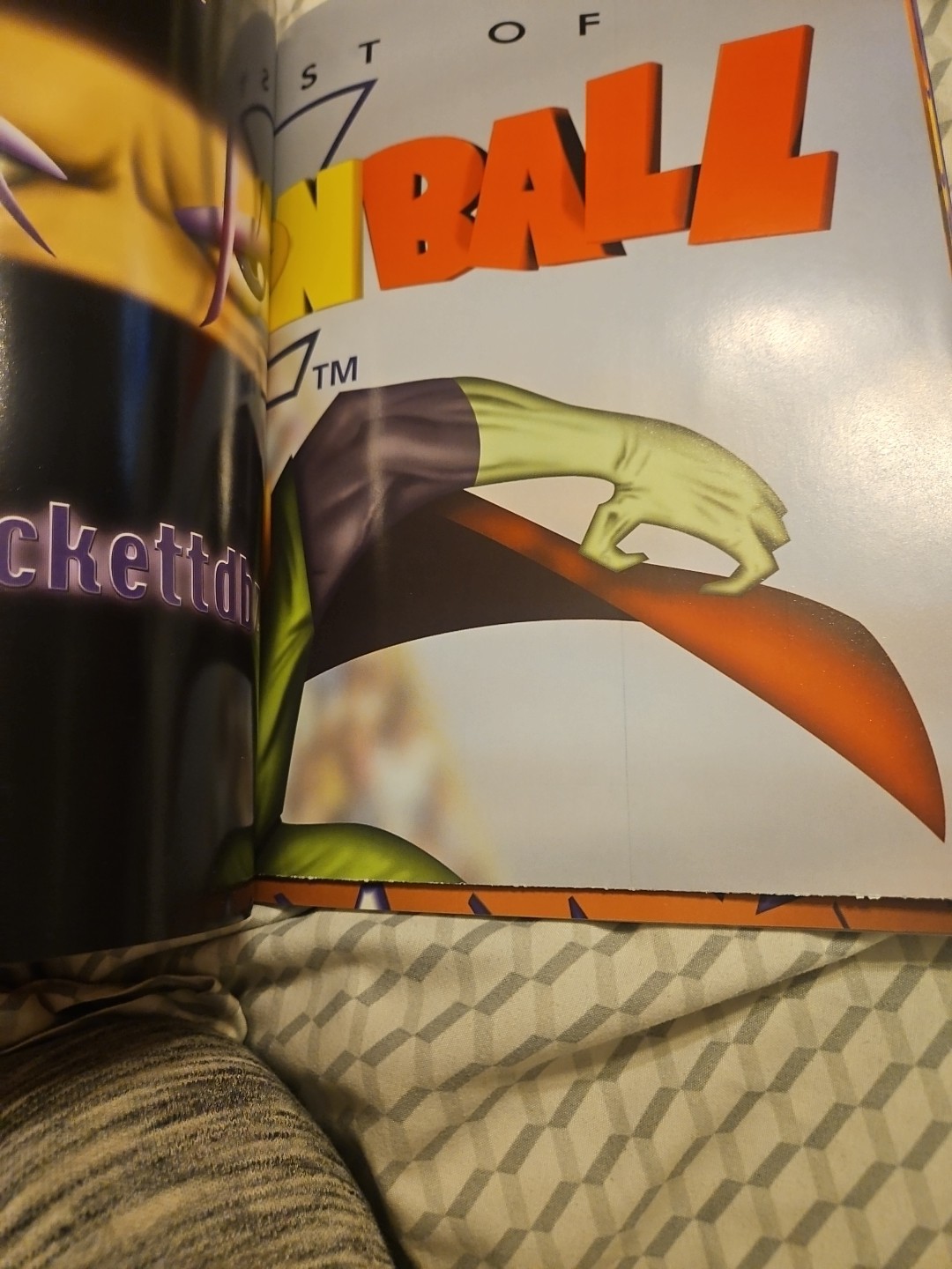 2002 DRAGON BALL Z, THE BEST OF DBZBECKETT, COLLECTOR EDITION, 104 PAGES 2poster