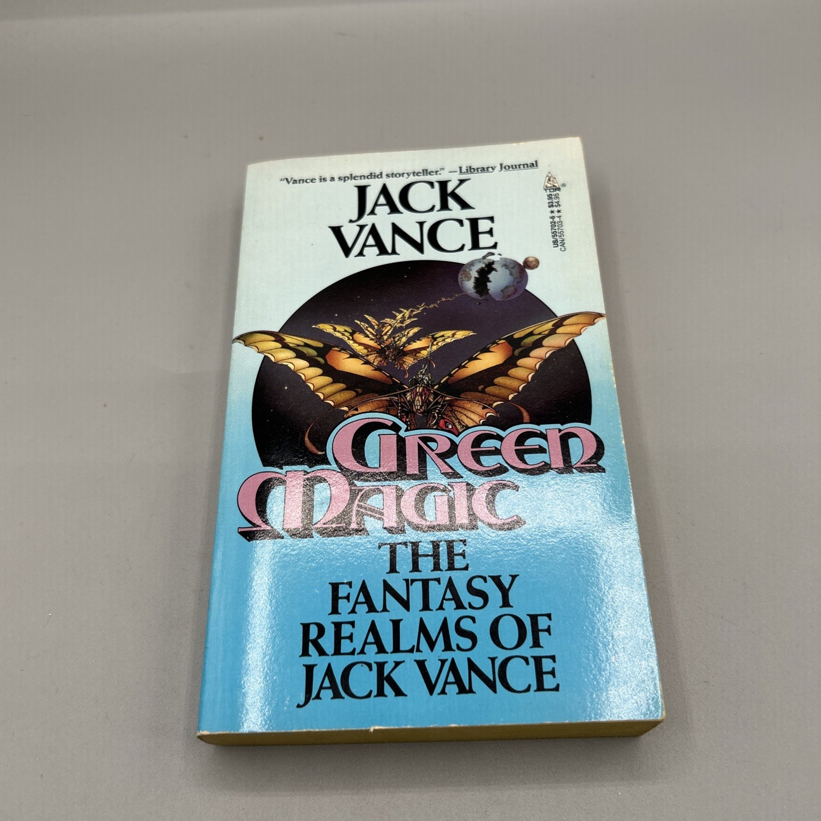 Jack Vance Sci-Fi/Fantasy Lot 4 Vintage Paperbacks – Space Opera Green Magic