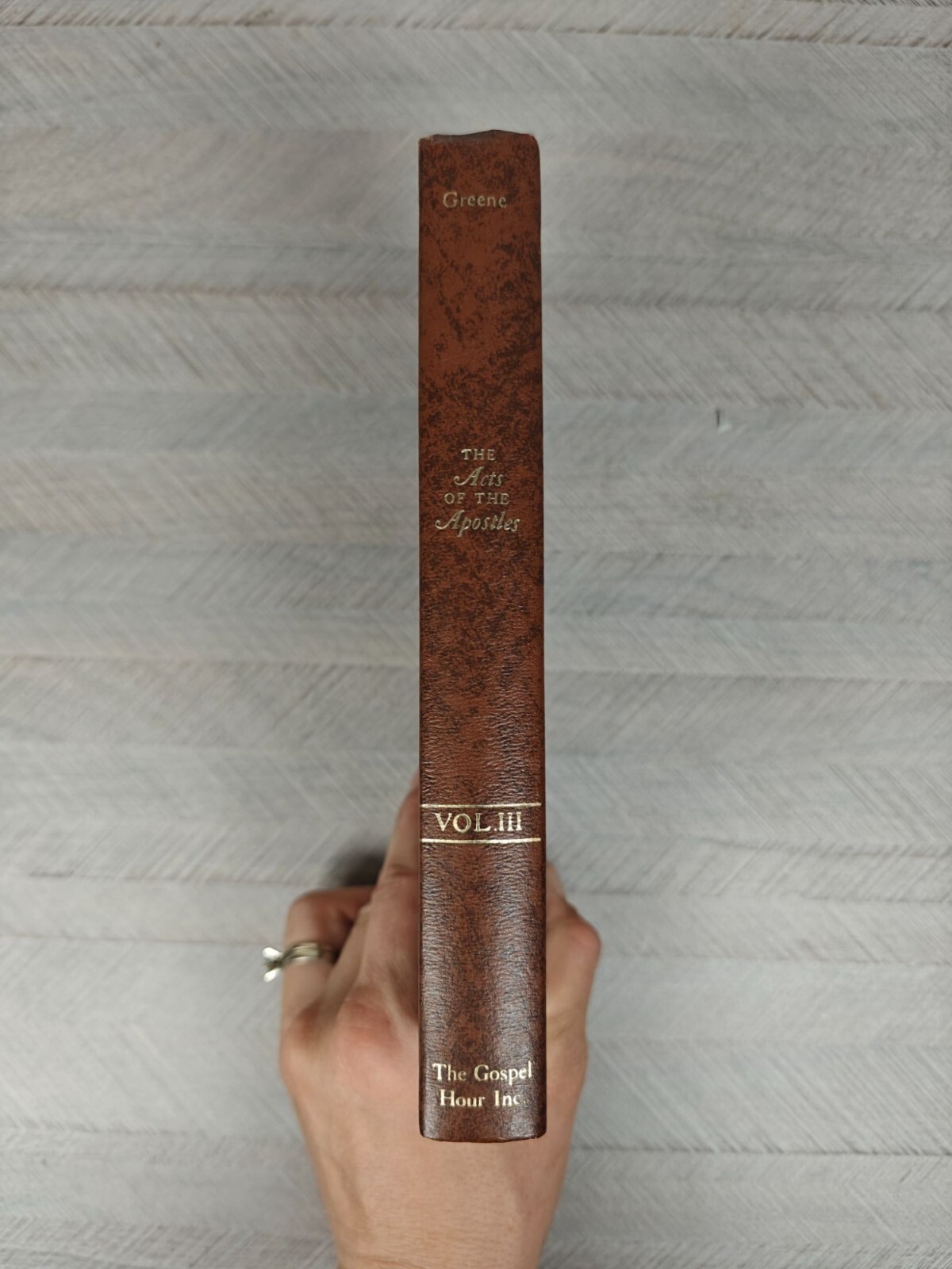 The Acts Of The Apostles Vol III By Oliver B. Greene Hardcover 1972