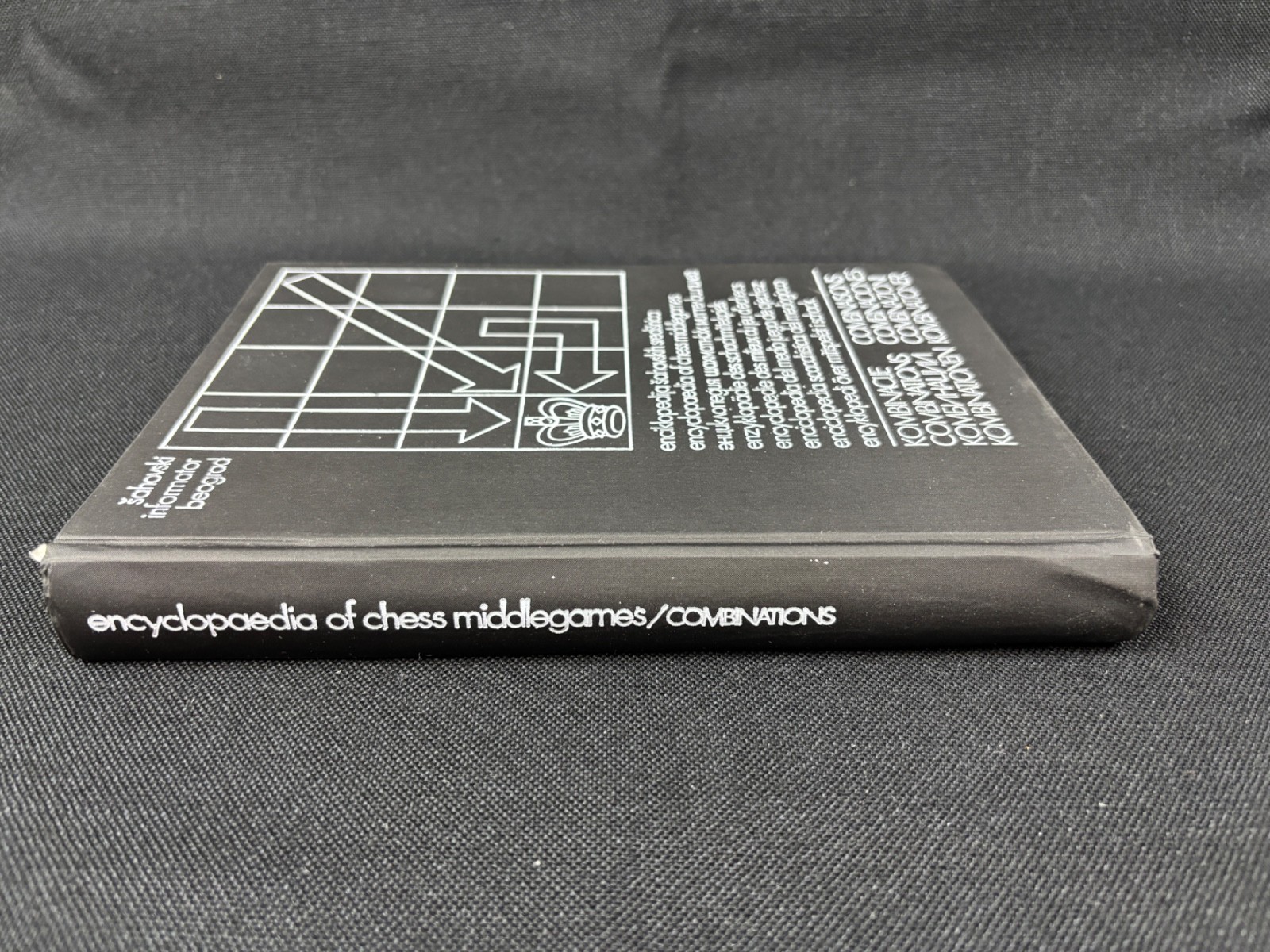 Encyclopedia Of Chess Middlegames Combinations 1980 Sahovski Informant Hardcover