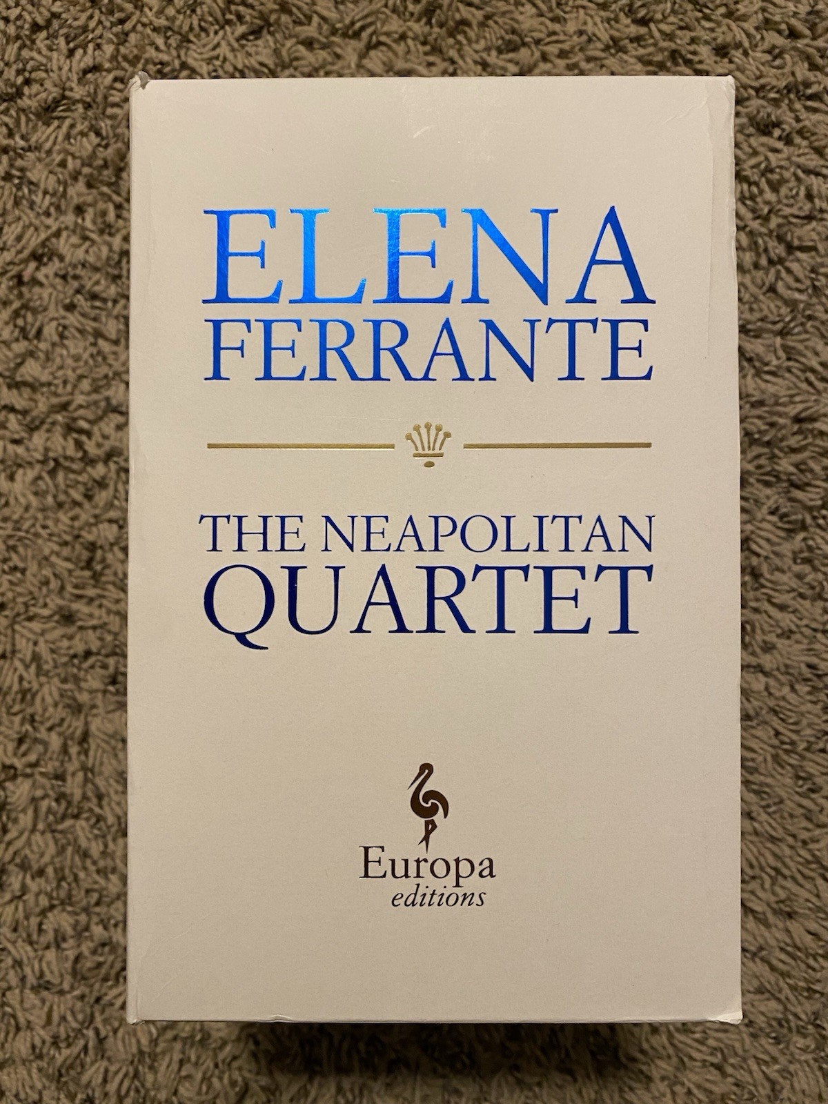 The Neapolitan Quartet by Elena Ferrante 4 Books Collection – Fiction -Paperback