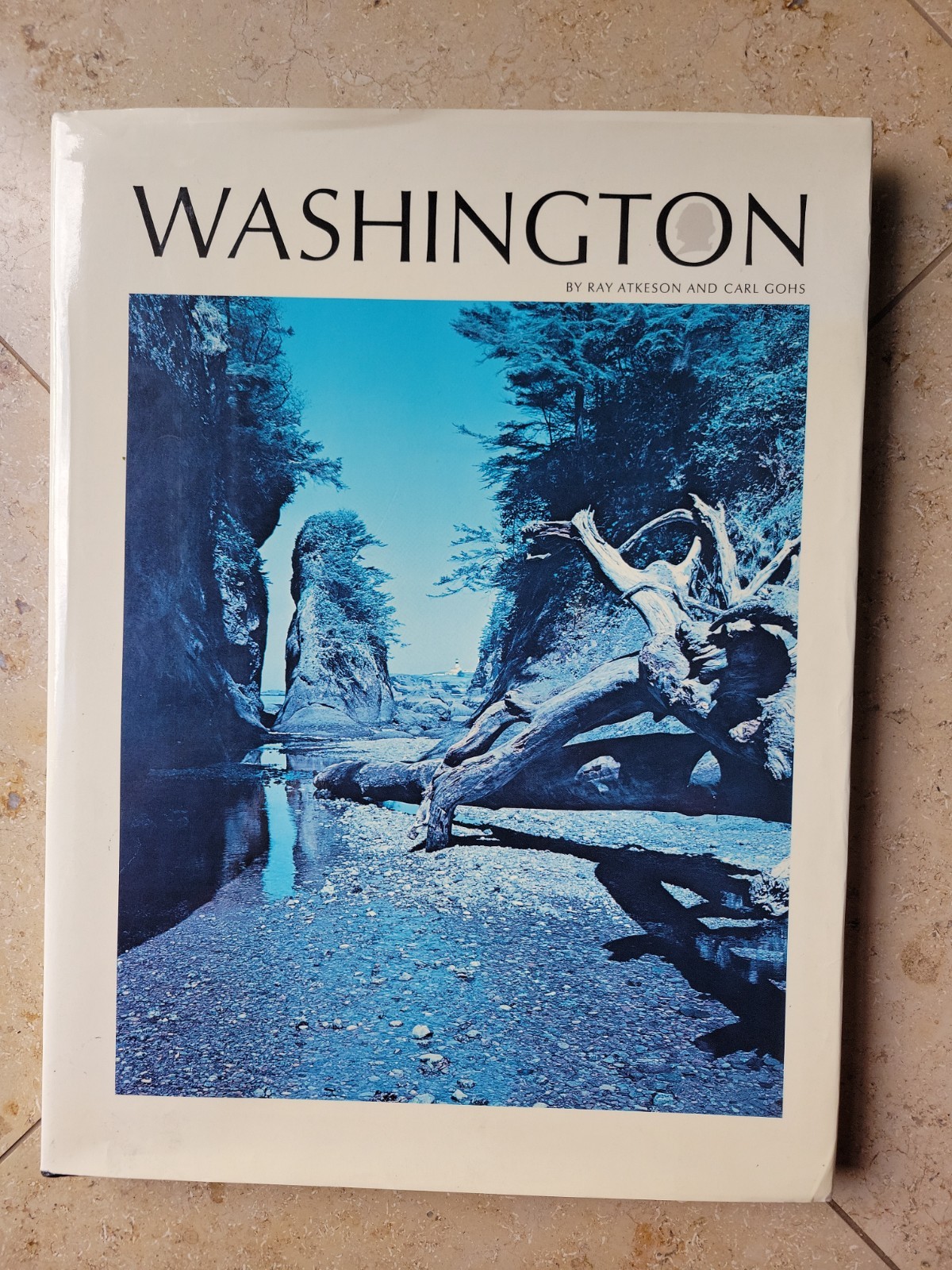 SIGNED by Ray Atkeson WASHINGTON Photo Book Rare 1969 Ist Printing Edition