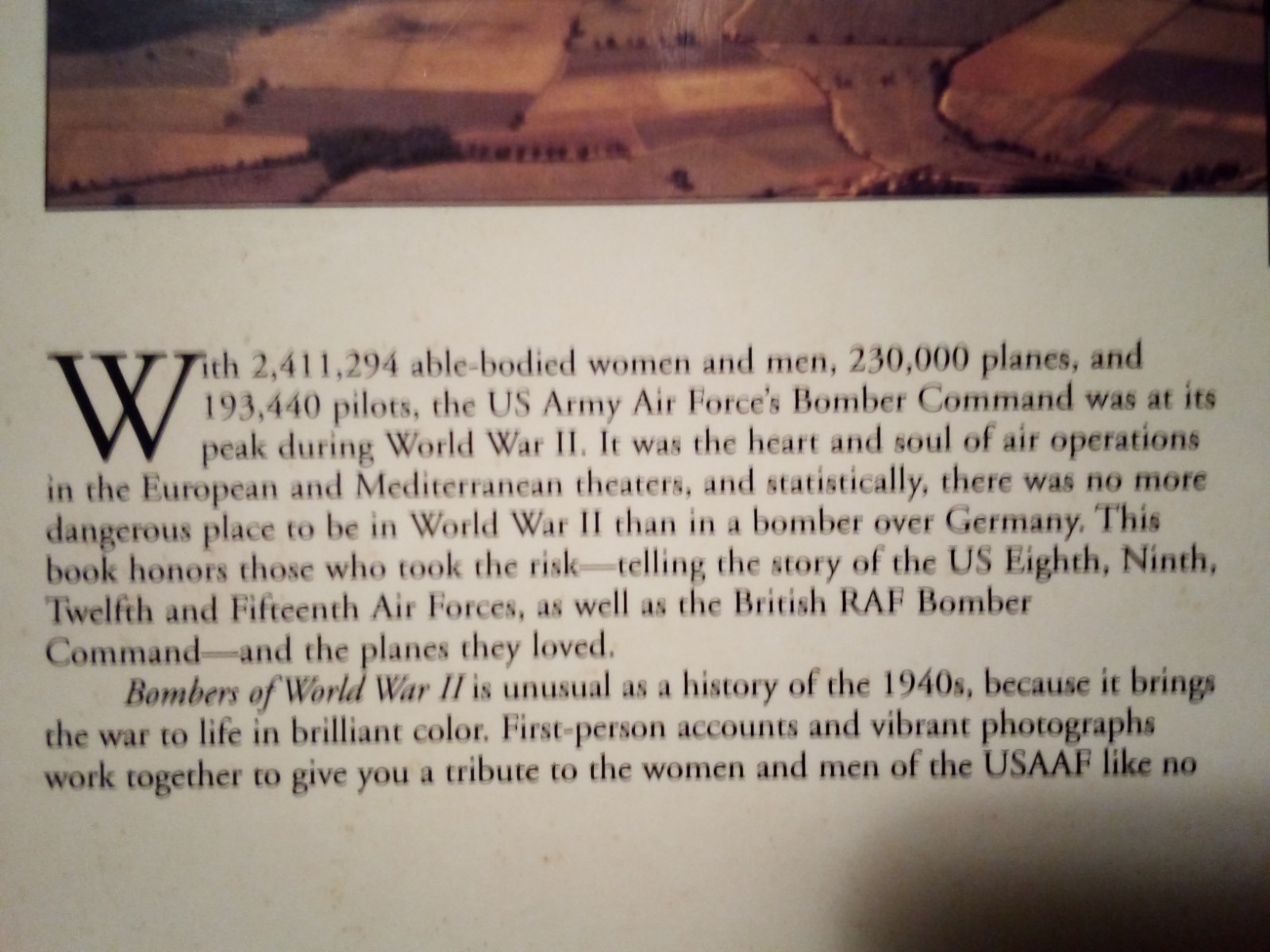 (COBP) „BOMBERS OF WW II (2) by JEFFREY L. ETHELL“ / TPB / 180 PAGES / 1994