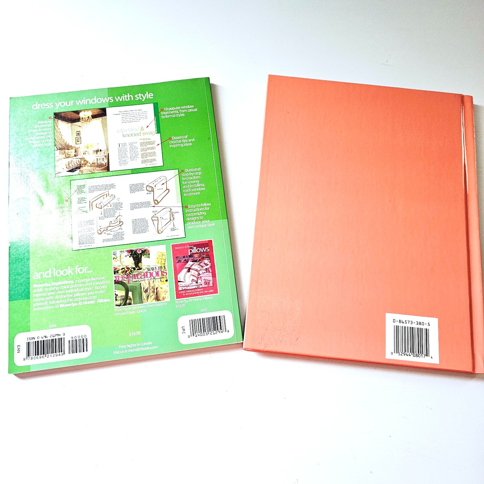 Window Treatment Books Set Decorating Drapes Shades Blinds DIY Home Décor Set