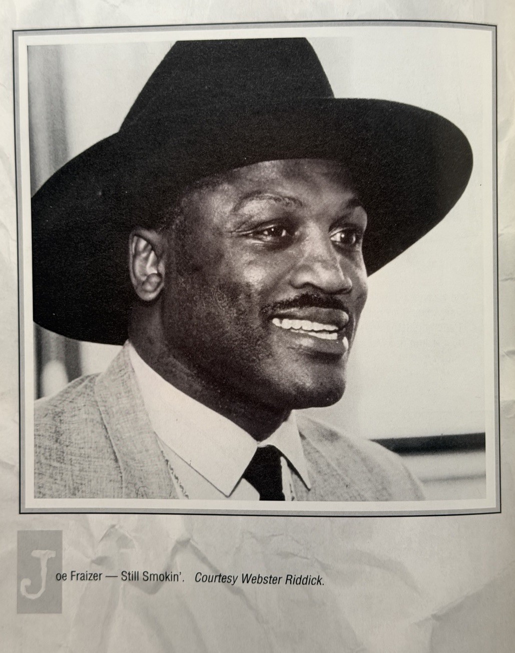 Smokin Joe Frazier Autobiography 1996 1st Printing Hardcover DJ Boxing Ali