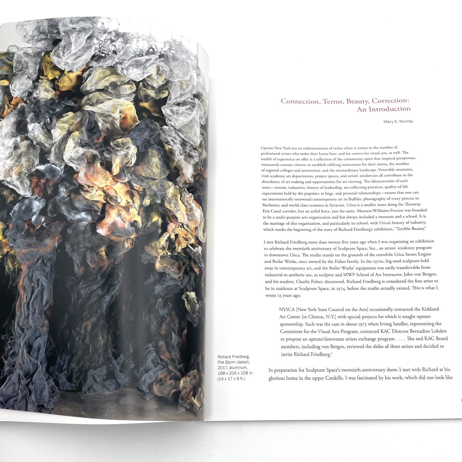 Richard Friedberg Sculpture Catalogue – Terrible Beauty 2021 Art Exhibition PB