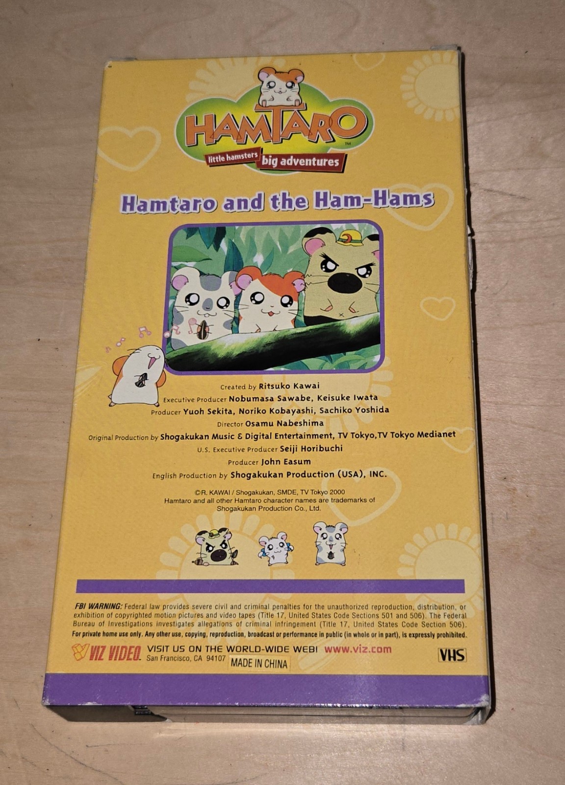 The Official Hamtaro Handbook & Hamtaro And The Ham-Hams VHS NEAR MINT