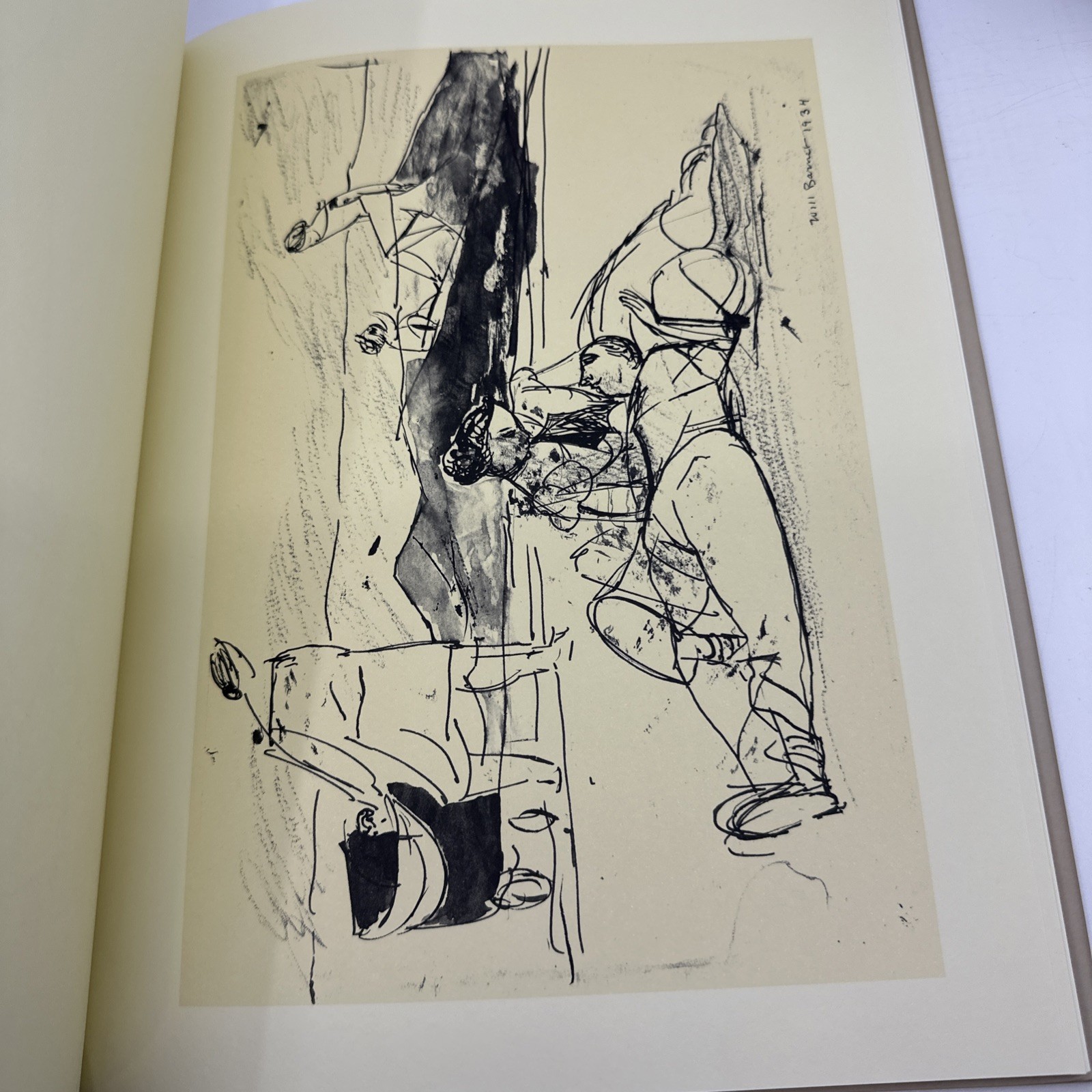 Will Barnet Sketchbook 1932 1934 Hardcover Art Book (W114)