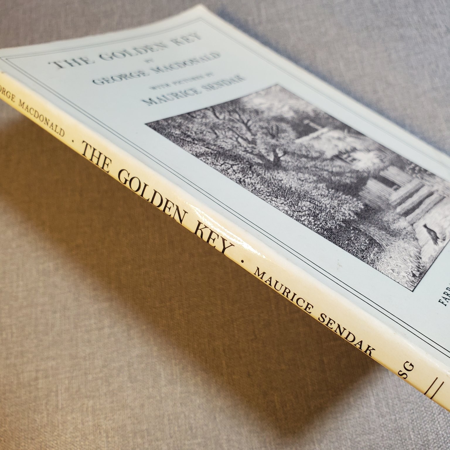 The Golden Key George MacDonald 1976 Maurice Sendak Illustrated Farrar Straus