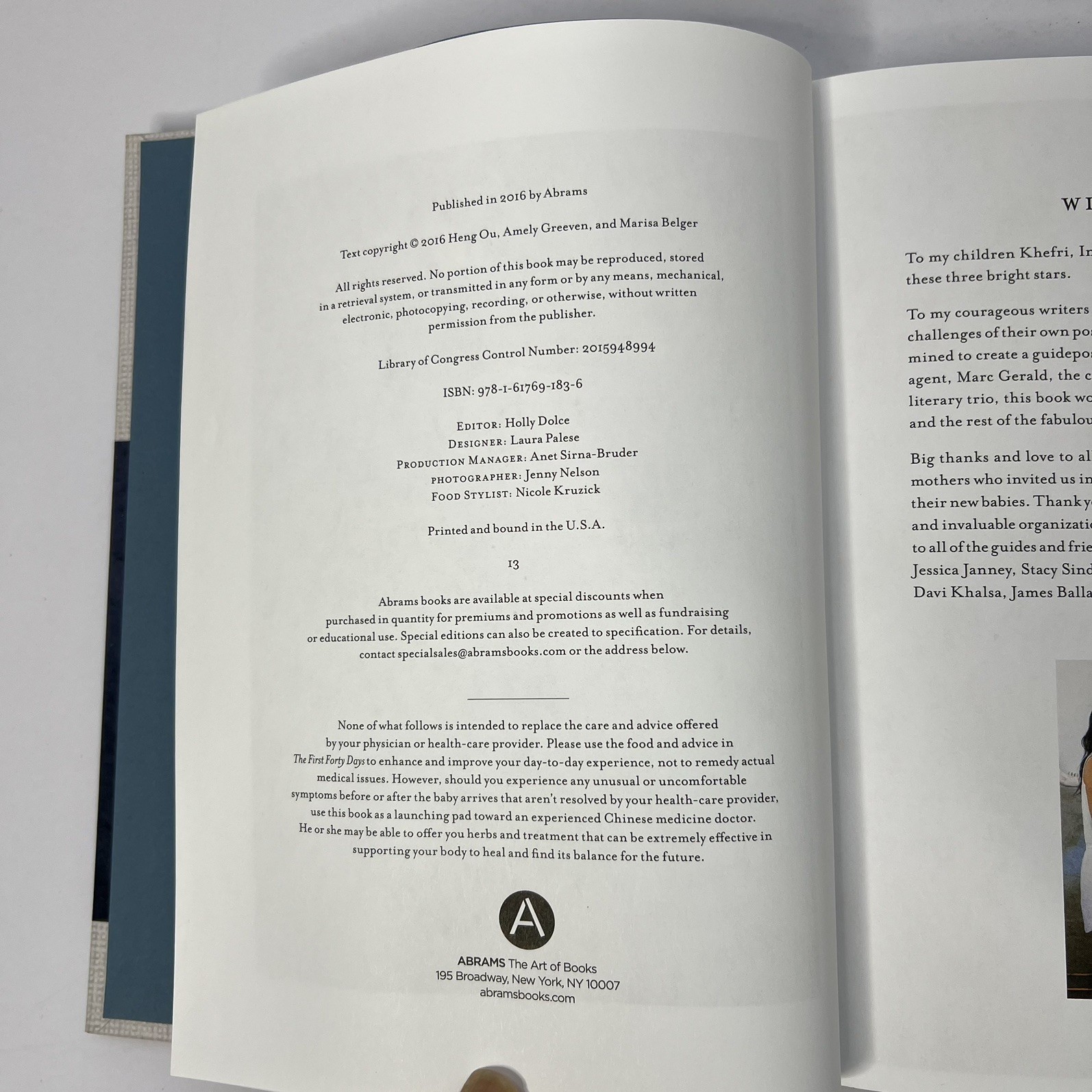 First Forty Days : The Essential Art of Nourishing the New Mother by Heng Ou